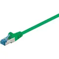 Cat 6a Patchkabel, S/ftp (pimf), Grün, Kupferleiter (cu), Halogenfreier Kabelmantel (lszh). Kabellänge 50 M