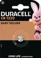Duracell CR1220 Lithium Knopfzelle 3V 1er Blister DL/CR 1220