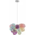 Lucande Pendelleuchte Diborah 10013061 Design Modern aus Glas 3-flammig G9 Wohnzimmerleuchte