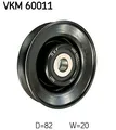 SKF Umlenk-/Führungsrolle, Keilriemen  für DAEWOO