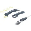 BGS-technic Fugenmesser 85200, Set 8-teilig, mit Fugenglätter & 5 Adapter, aus Kunststoff, für Silikonfugen
