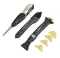 BGS Fugenspachtel 8 tlg. Fugenentferner / Fugenhai aus Silikon und Spachtelsatz