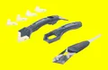 BGS DIY 85200 Satz Silikon Fugenentferner Fugenspachtel - 3 Werkzeuge im Satz