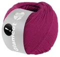 LANA GROSSA GLAMCOT Häkelwolle, 155 m (zart glänzende, multifile Baumwoll-Viskosemischung), 50 g