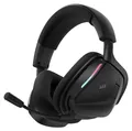 Corsair Void v2 Wireless Gaming-Headset mit Bluetooth für PC, PS5, PS4, Switch & Mobile – Dolby Atmos, 70 Stunden Akkulaufzeit, Duale Wireless