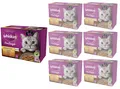 Whiskas Pure Delight Nassfutter für Katzen Portionsbeutel Geflügel 7x12x85g