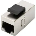 Digitus RJ45 Netzwerk Adapter CAT 5, CAT 5e, CAT 6 [1x RJ45-Buchse - 1x RJ45-Buchse] Grau