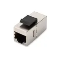 DIGITUS Keystone-Kupplung Cat-6 Geschirmt - 2X RJ45-Buchse - 250 MHz 1GBase-T Klasse-E - Metall-Gehäuse