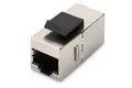3-100x DIGITUS Modular Adapter Kat.6e, geschirmt, 2 x RJ45 Kupplung
