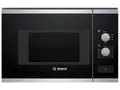 Bosch BFL520MS0 Einbau-Mikrowelle, Kombigerät, 20 l, 800 W, Schwarz, Edelstahl Noir, Acier Inoxydable
