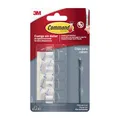 Command 17017CLR Kabelclips, rund, transparent, farblos, klein