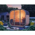 Fjordholz Fass-Sauna Modell Luxe-2 Premium