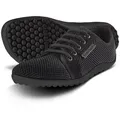 leguano aktiv lavaschwarz Barfußschuhe Sneaker schwarze Sohle- Gr. 40