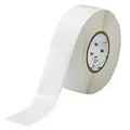 Brady, THT-27-427-1, selbstlaminierendes Vinyl, Weiß/Transparent, 50.80 x 25.40(95.25) mm, permanent, 11.18 - 22.35 mm Kabeldurchmesser (1000 E.)
