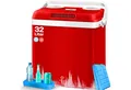 KESSER Kühlbox, 32 l, Thermoelektrische Kühlbox kühlt & wärmt 12V / 230V Mini-Kühlschrank