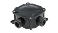 PAWBOL Hermetische Box PH PG16 75x75x33 5x4mm2 IP67 schwarz A.0035C