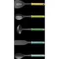 Joseph Joseph Duo  Set Of 5 Utensilien Of, Mit Integriertem Halter, Hitzebeständige Küchenutensilien Of, Farbe Opal, Spülmaschinenfest.
