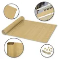 Ribelli Balkonsichtschutz Zaunsichtschutz PVC ca. 0,8 x 5m bambus gelb 0.40 cm x 500.00 cm x 80.00 cm