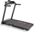Christopeit Sport® Laufband TM 750 S (mit/ohne Pulsgurt) (95% vormontiert, nur 19 cm flach), bis max. 16 km/h, klappbar