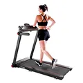 Christopeit Sport Elektrisches Laufband TM 750S – klappbarer Heimtrainer – bis 16km/h - 16 Programme - LED-Touchscreen