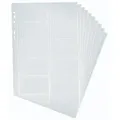 DURABLE Visitenkartenhülle 238919 für 20 Karten 90 x 57 mm 10 St./Pack.