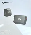 DJI Mic Mini (1 TX + 1 RX) Kabellos Kompakt USB Kameramikrofon Grau NEU L3