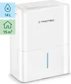 TROTEC Luftentfeuchter TTK 32 E Geeignet für Flächen bis 15m² bzw. 37m³ Entfeuchtungsleistung 14L/Tag