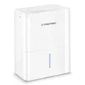 TROTEC Luftentfeuchter elektrisch TTK 32 E – Leistung 14 L/Tag – Fläche 15 m² / 37 m³ – mit Autoabschaltung – für Wohnung und Schlafzimmer