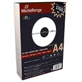 MediaRange Etiketten für CD|DVD|BD, 41-118mm, matt-beschichtet, 100er Pack
