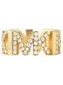 Michael Kors MKJ7961710504 Damen Ring PREMIUM Messing weiß 52 (16.6)