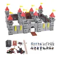 Coole Ritterburg Schloss Königsburg Castle Spielset komplett mit Reitern Pferden
