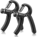 Handtrainer, Unterarmtrainer, Grip Trainer, Fingertrainer, Krafttraining, 2er...