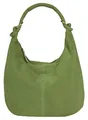 bruno banani Shopper Echt Leder Damen Rauleder Shopper, Handtasche mit Reißverschlussfächern, Einkaufstasche aus Rindleder, leichte Umhängetasche 021856