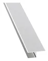 Premium Alu-U-Profil Befestigungslasche längs 4000 mm - Silber - 3440709