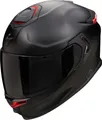 Scorpion Exo Motorradhelm EXO-GT SP Air Solid Helm, Notfallsystem-Polsterung (EQRS),integriertes Sonnenvisier