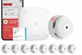 X-Sense FS81 Smart Rauchmelder Set XS01-M mit SBS50 Basisstation, TÜV-Zertifiz.