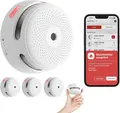 X-Sense Intelligenter Rauchwarnmelder mit photoelektrischem Sensor, WLAN, App