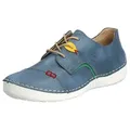Rieker Sneaker im Sportslook, Freizeitschuh, Halbschuh, Schnürschuh blau 39 EU