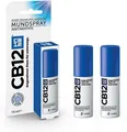 CB12 Mundspray Mint Menthol Mundwasser & Spray sofort frischer Atem 2x 15ml NEU