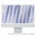 Apple 61,00cm (24") iMac with Retina 4.5K display: M4 chip with 10-core CPU and 10-core GPU, 24GB, 512GB SSD - Silver (MCR24D/A)