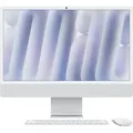 Apple iMac 24" iMac (24 Zoll, Apple Apple M4 M4, 10‐Core GPU, 24 GB RAM, 512 GB SSD, Luftkühlung) silberfarben