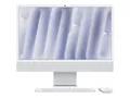 Apple iMac 24", M4 - 10 Core CPU / 10 Core GPU, 24GB RAM, 512GB SSD, silber