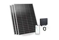 Sunshare Balkonkraftwerk Ray Lite Basic Kit 600 W Mini-Balkonkraftwerk - 3×200 W Module, 200 W, Monokristallin N‑TOPCon, (3-St., 200‑W Solarmodule, 1× Mikro‑Wechselrichter, AC‑Kabel), Leichtes, erweiterbares Balkonkraftwerk mit N‑TOPCon‑Technik