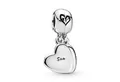 Pandora Bead Mother and Son silver dangle splitable