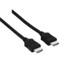Hama High Speed HDMI Cable - High Speed - HDMI-Kabel - HDMI männlich zu HDMI männlich - 3,0m - abgeschirmt - Schwarz (00205001)