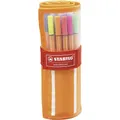 Fineliner STABILO point 88 30er Rollerset 30 verschiedene Farben 5 Leuchtfarben