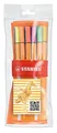 STABILO TINTENSCHREIBER POINT 88 ROLLERSET FINELINER 30 STÜCK  PEN-ROLLE