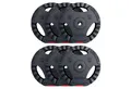GORILLA SPORTS Hantelscheibe Hantelscheibe 30/31 mm Kunststoff Gripper 1,25-15 KG, 30 kg, (6-tlg)