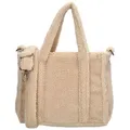Beagles Henkeltasche in Beige - (B)27 x (H)22 x (T)10 cm