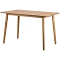 Nordlys Esstisch, Braun, Holz, 120x75x75 cm, FSC 100%, Esszimmer, Tische, Esstische